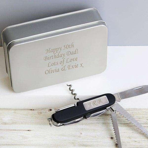 Personalised Pen Knife and Box Set - Myhappymoments.co.uk