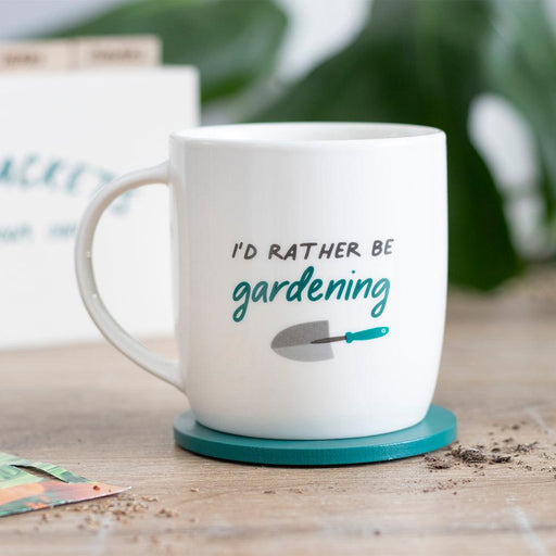 I'd Rather Be Gardening Ceramic Mug