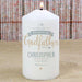 Personalised I Am Glad That You’re My Godfather Candle - Myhappymoments.co.uk