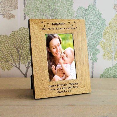 Mummy Love You To The Moon & Back Photo Frame