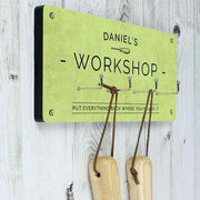 Personalised Workshop Hooks - Myhappymoments.co.uk