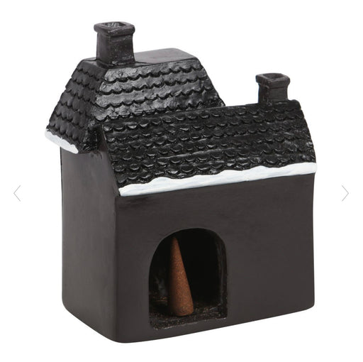 Haunted Holiday House Incense Cone Burner