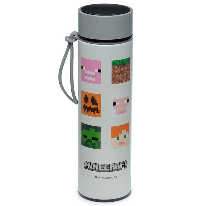 Minecraft Faces Insulated Drinks Bottle Digital Thermometer