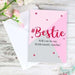 Personalised #Bestie Card - Myhappymoments.co.uk