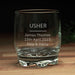 Personalised Free Text Whisky Tumbler Glass