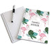 Personalised Flamingo A5 Notebook - Myhappymoments.co.uk