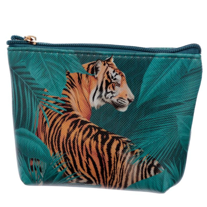 Tiger Make Up Bag Purse