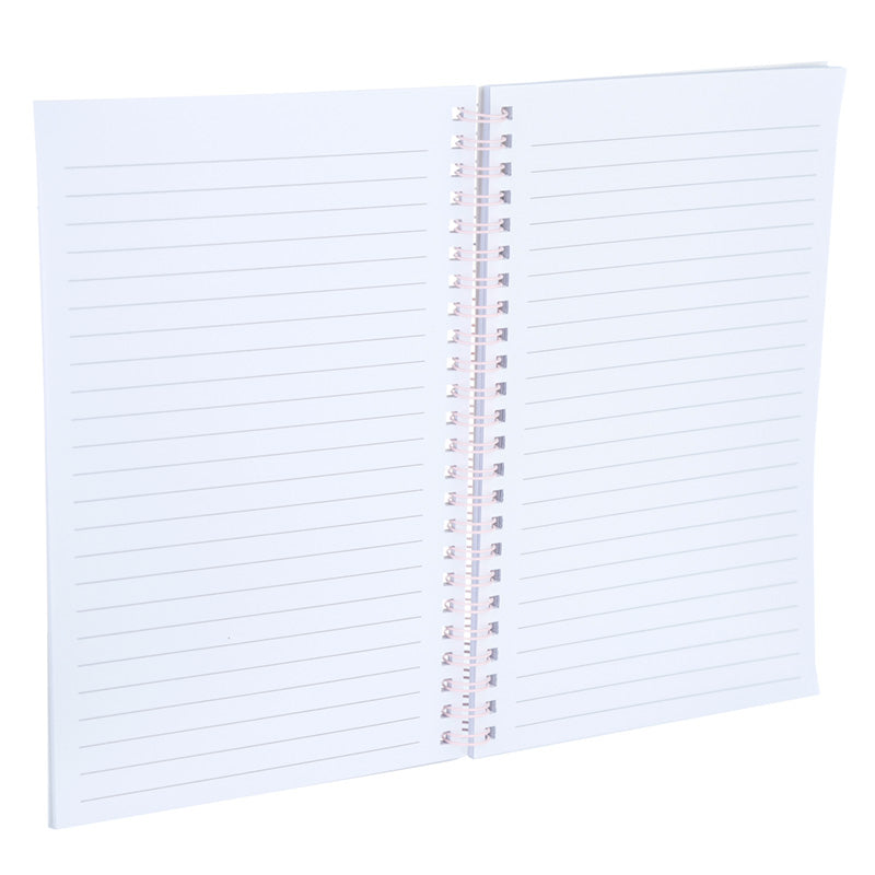 Cat's Life Spiral Bound A5 Lined Notebook