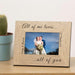 Personalised All Of Me Loves All Of You Wooden Photo Frame 6x4 - Myhappymoments.co.uk