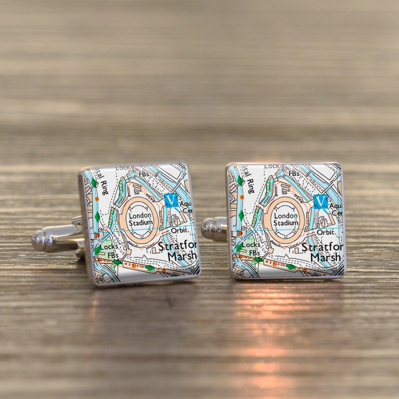 West Ham United Cufflinks Football Ground