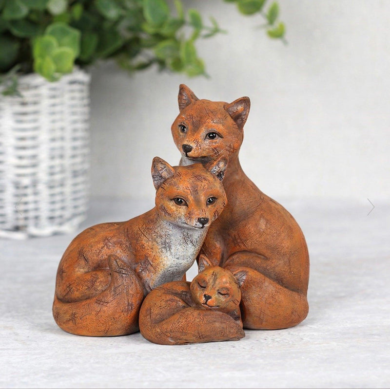 Fox Family Ornament