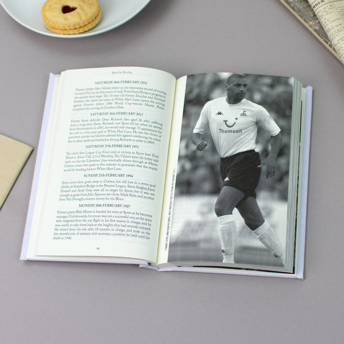 Personalised Spurs On This Day Book
