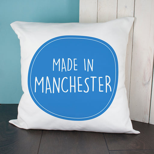 Personalised Made In Cushion Cover - Myhappymoments.co.uk