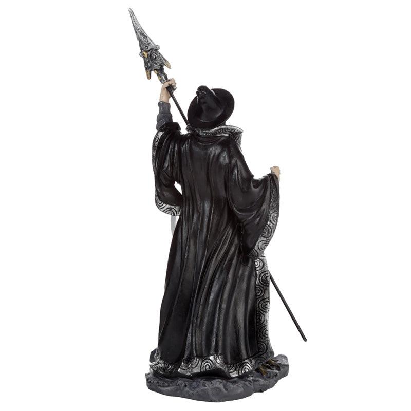 Spirit of the Sorcerer - Ice Dragon Wizard Snow Globe Waterball Figurine