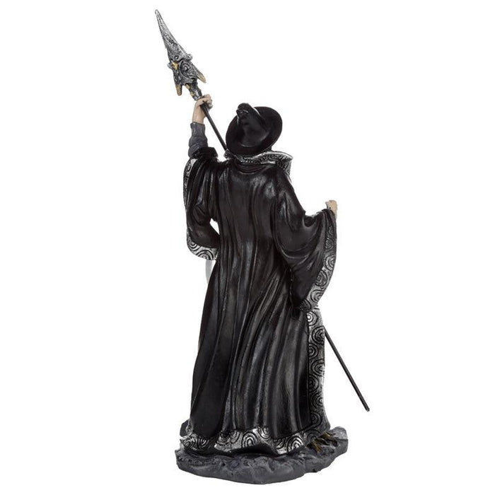 Spirit of the Sorcerer - Ice Dragon Wizard Snow Globe Waterball Figurine