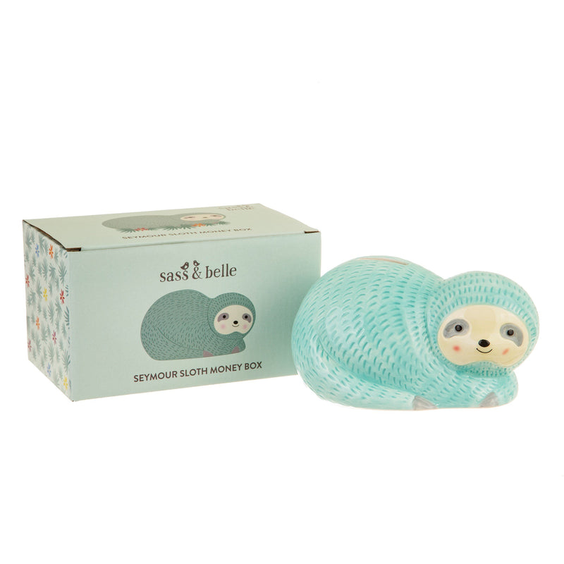 Seymour Sloth Money Bank