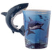 Shark Shaped Handle Ceramic Mug