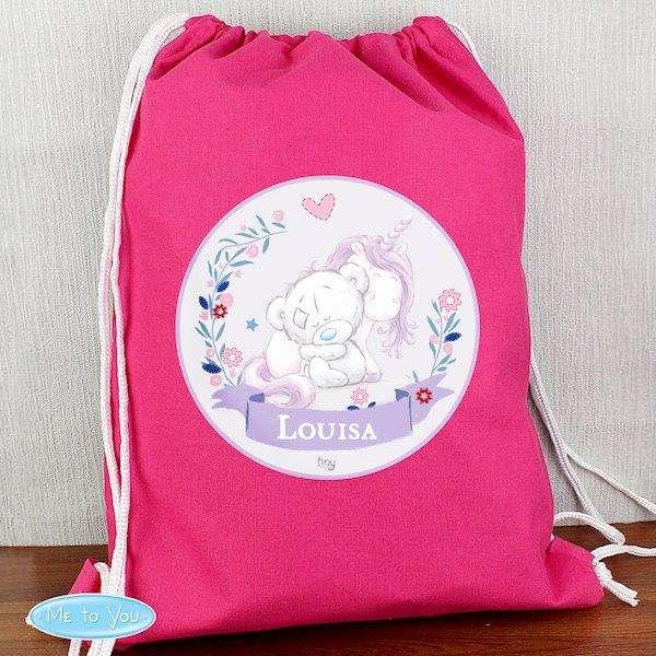 Personalised Tiny Tatty Teddy Unicorn Swim & School Bag - Myhappymoments.co.uk