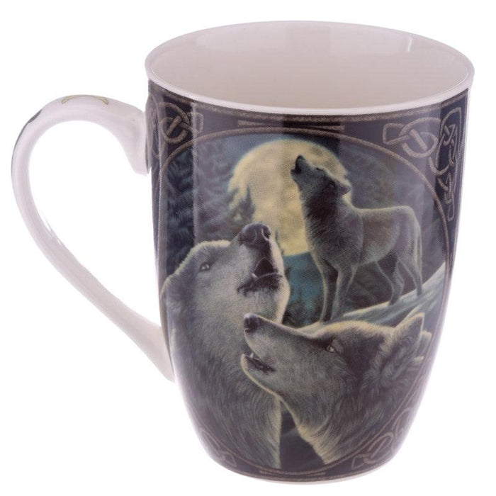 Lisa Parker Wolf Song Porcelain Mug