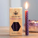 Pack of 6 Purple Beeswax Spell Candles