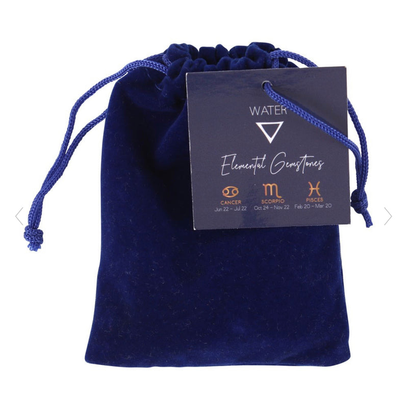 Water Element Zodiac Tumble Gemstone Set