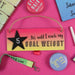 Weight Loss Countdown Hanging Sign - Myhappymoments.co.uk