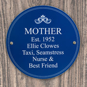 Personalised Heritage Plaque - Birthday