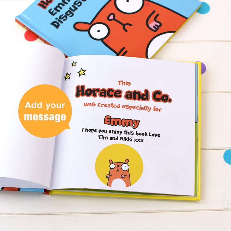 Personalised Flossy and Jim Most Disgusting Picnic Children’s Book - Myhappymoments.co.uk