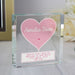 Personalised Stitch & Dot Baby Girl Large Crystal Token