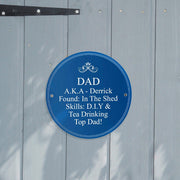 Personalised Heritage Plaque - Birthday