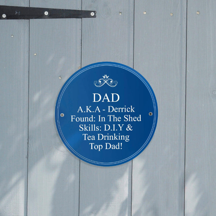 Personalised Heritage Plaque - Birthday