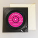 Personalised Vinyl Record Birthday Coaster Card