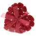 Set of 24 Soap Flower Heart Box - Red Roses - Myhappymoments.co.uk