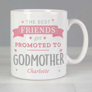 Personalised Pink Promoted To Mug - Myhappymoments.co.uk
