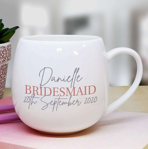 Personalised Bridesmaid Mug