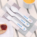 Personalised Children's Pastel Sky Cutlery Set