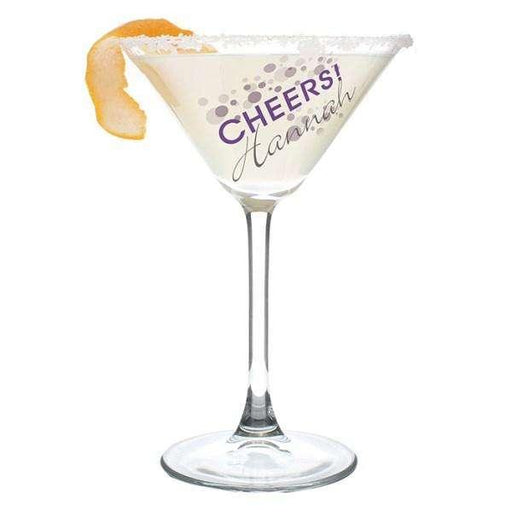 Personalised Cheers Celebration Cocktail Glass - Myhappymoments.co.uk