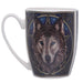 Lisa Parker Wolf Head Porcelain Mug