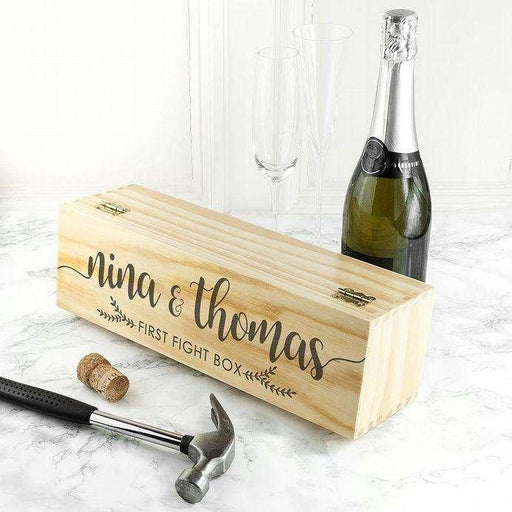 Personalised Wedding First Fight Box - Myhappymoments.co.uk