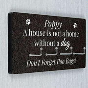 Personalised Dog Wall Hooks - Myhappymoments.co.uk