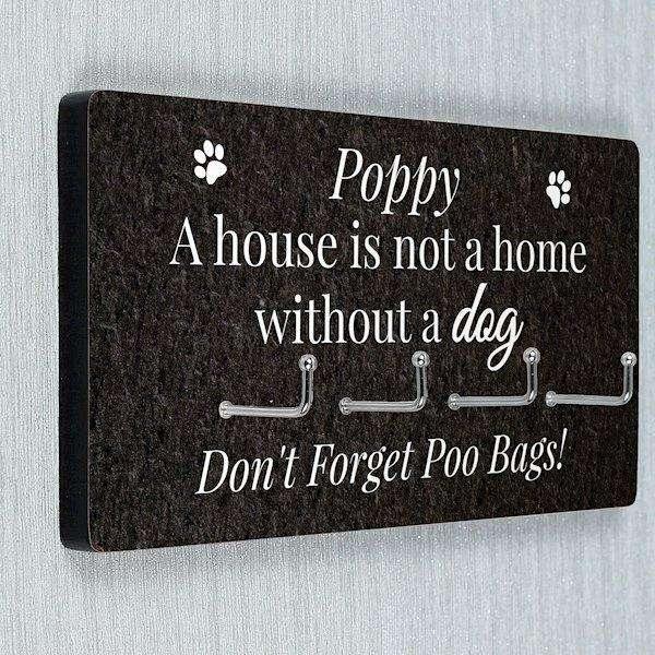 Personalised Dog Wall Hooks - Myhappymoments.co.uk