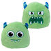 Squidglys Gary the Green Monster Reversible Monstarz Plush Toy