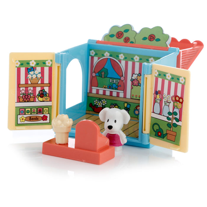 Cute Puppy Dog Town House Set