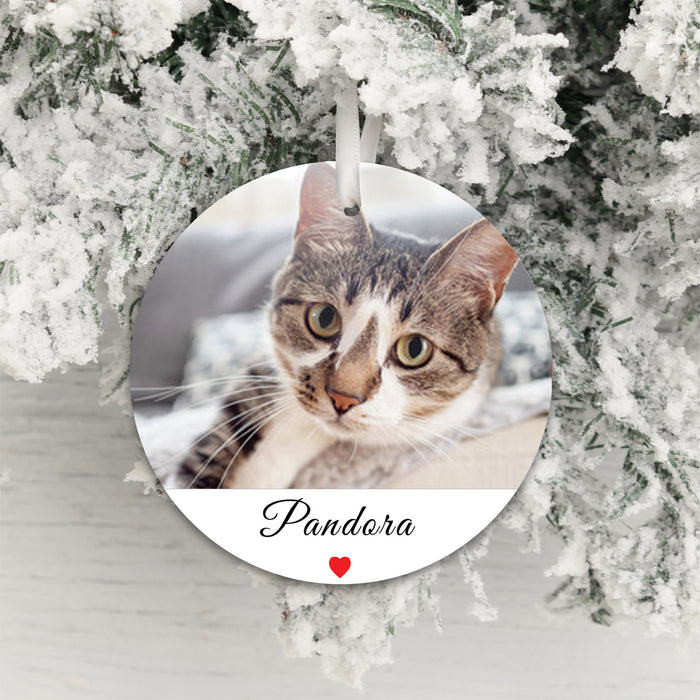 Personalised Pet Photo Christmas Decoration