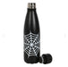 Spiderweb Metal Water Bottle - Gothic Themed Gift