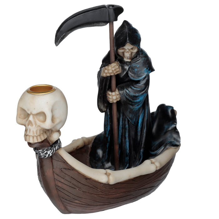 The Reaper Ferryman of Death Backflow Incense Burner