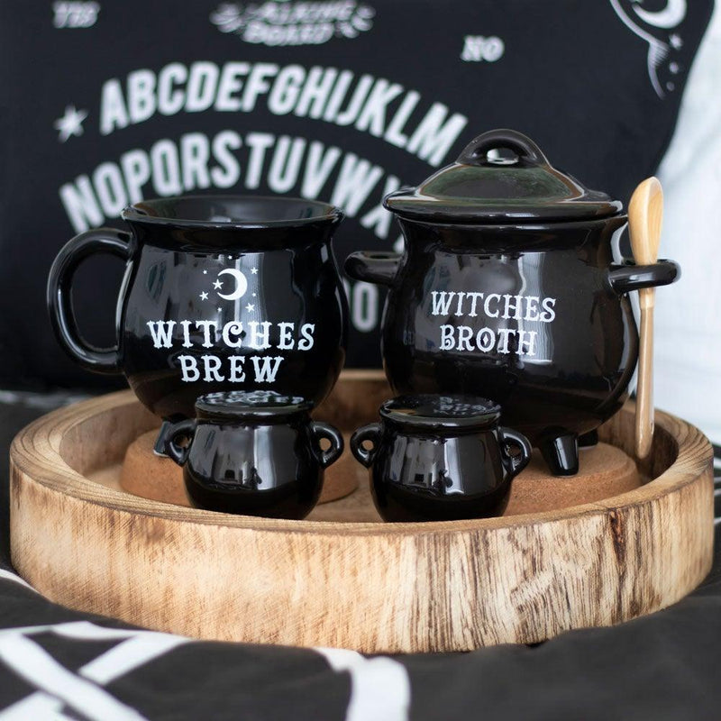 Cauldron Salt And Pepper Set