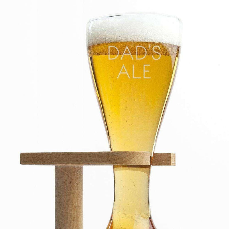 Personalised Quarter Yard Ale Glass - Myhappymoments.co.uk