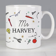 Personalised School Teachers Mug - Myhappymoments.co.uk