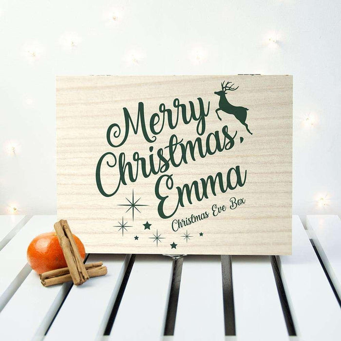 Personalised Rudolf Christmas Eve Box - Myhappymoments.co.uk